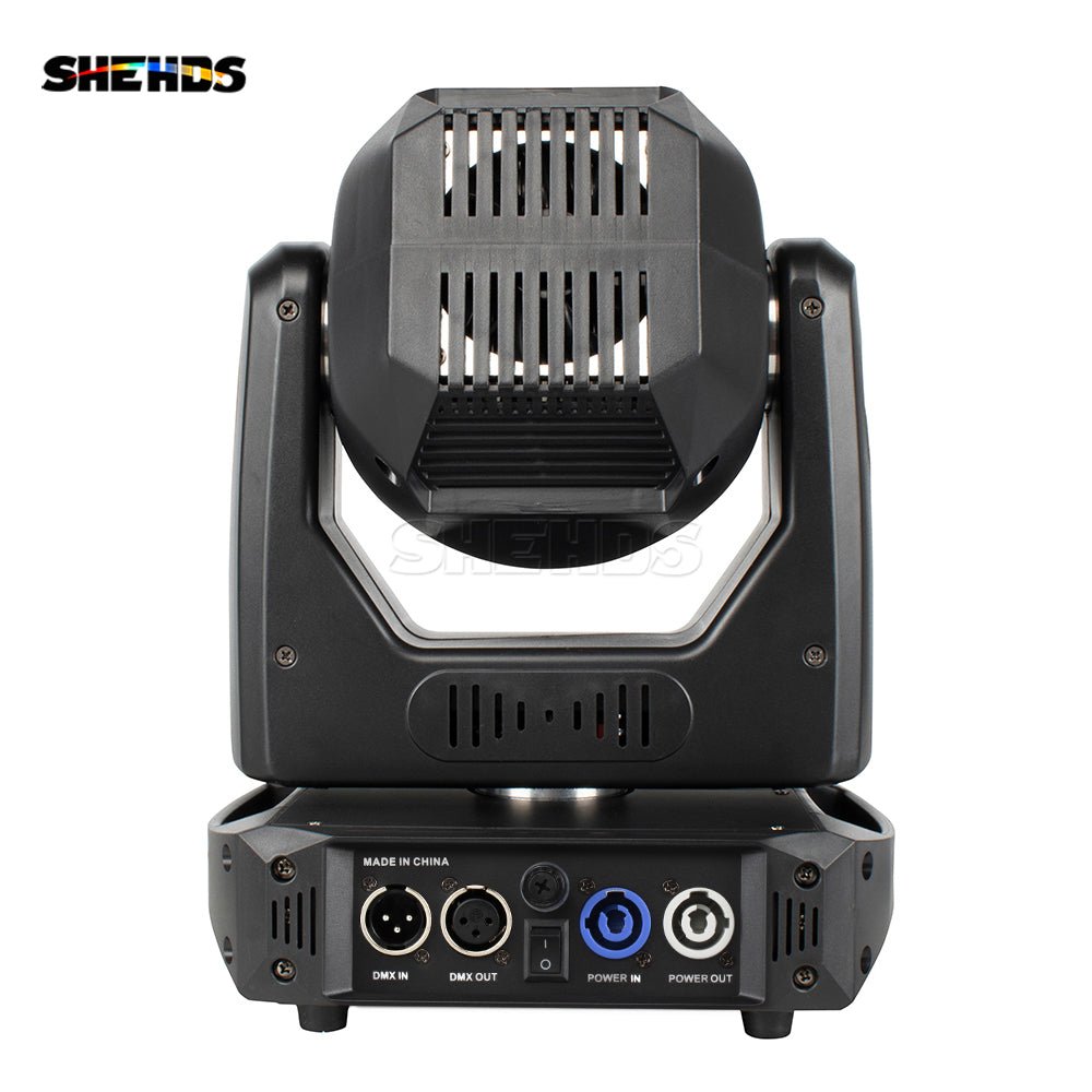 SHEHDS SpMH100W - Cabeza móvil Spot LED 100 W con 6 Prismas y Gobo - Tempo Shop