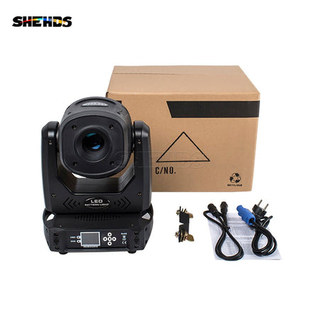 SHEHDS SpMH100W - Cabeza móvil Spot LED 100 W con 6 Prismas y Gobo - Tempo Shop