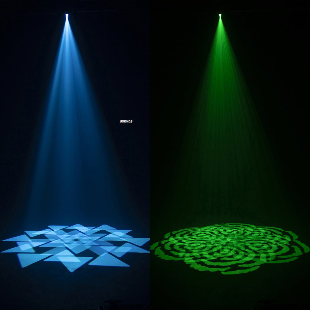 SHEHDS SpMH100W - Cabeza móvil Spot LED 100 W con 6 Prismas y Gobo - Tempo Shop