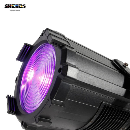 SHEHDS Thea250WWC - Foco LED Spotlight 250W Cool & Warm White con Barndoors - Tempo Shop