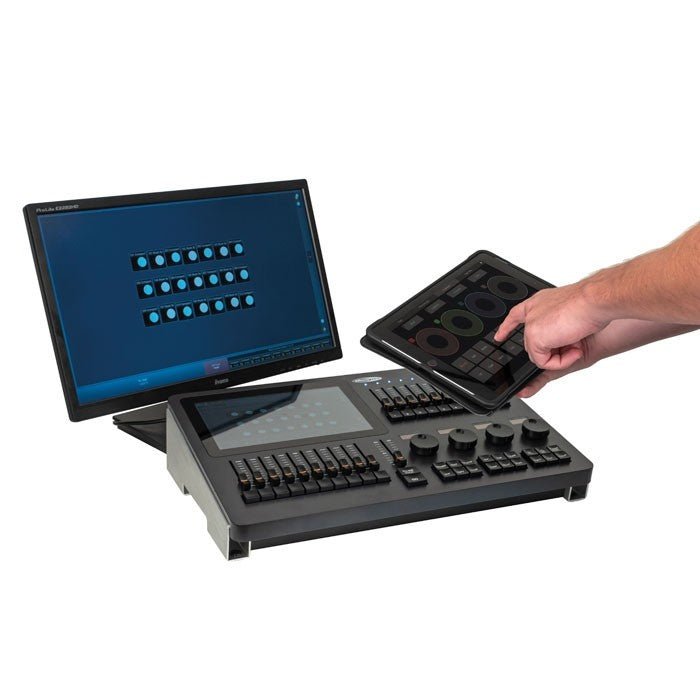 Showtec LAMPY 20 1U - Consola DMX con 20 faders y 1 Universo - Tempo Shop