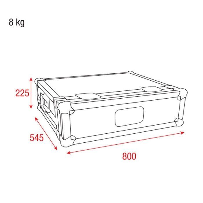 Showtec 154.018 - Flightcase para LAMPY 40 - Tempo Shop