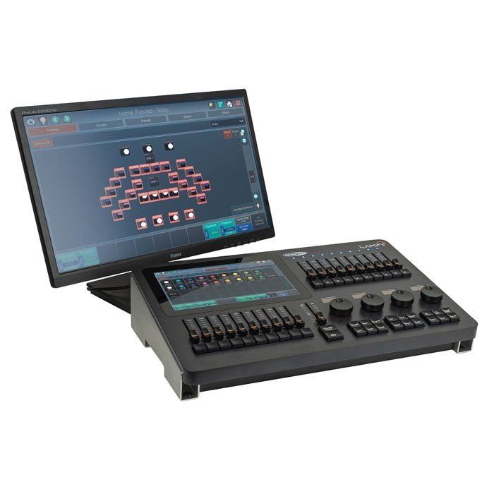 Showtec LAMPY 20 2U - Consola DMX con 20 faders y 2 Universos - Tempo Shop