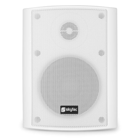 Skytec ODS50W - Conjunto de altavoces stereo, 2 - vias, 100W max, Blanco - Pareja - Tempo Shop