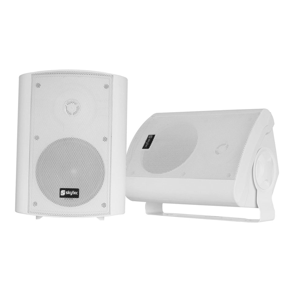 Skytec ODS50W - Conjunto de altavoces stereo, 2 - vias, 100W max, Blanco - Pareja - Tempo Shop