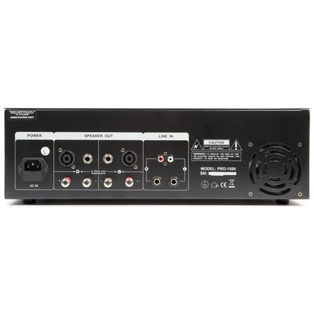 Skytec SKY - 1500B - Amplificador de sonido 2x 750W max. Negro - Tempo Shop