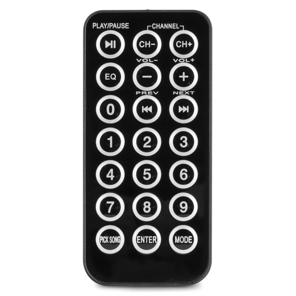 Skytec SPL 1000MP3 - Amplificador con LEDs azules + EQ Negro - Tempo Shop