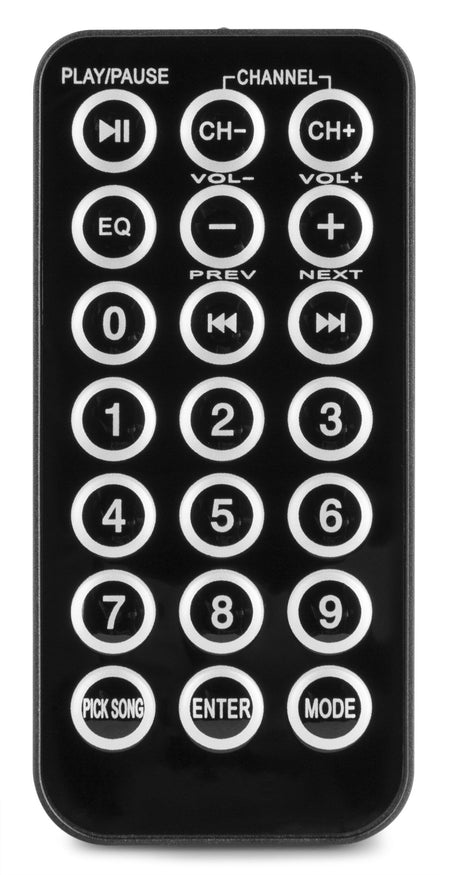 Skytec SPL 500MP3 - Amplificador con LEDs azules + EQ Negro - Tempo Shop