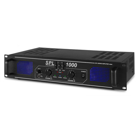 Skytec SPL1000EQ - Amplificador 2x 500W con ecualizador - Tempo Shop