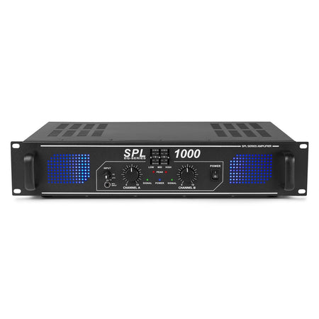Skytec SPL1000EQ - Amplificador 2x 500W con ecualizador - Tempo Shop