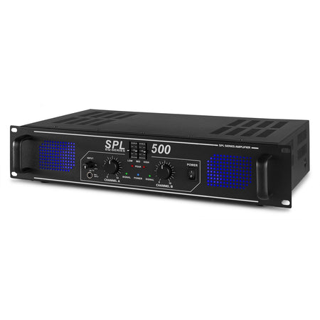 Skytec SPL500EQ - Amplificador 2x 250W con ecualizador - Tempo Shop