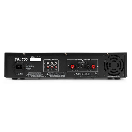 Skytec SPL700EQ - Amplificador 2x 350W con ecualizador - Tempo Shop