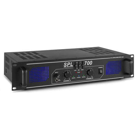 Skytec SPL700EQ - Amplificador 2x 350W con ecualizador - Tempo Shop
