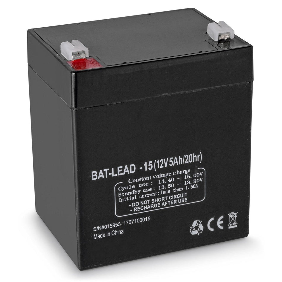 Skytronic 656.819 - Bateria recargable de plomo 12V 5Ah - Tempo Shop