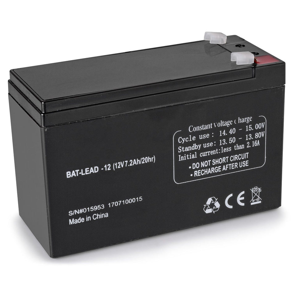 Skytronic 656.821 - Bateria recargable de plomo 12V 7.2Ah - Tempo Shop