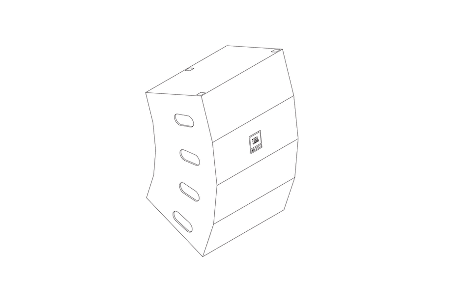 JBL SRX910LA VT CVR Heavy Duty Soft Case for (4) SRX910LA