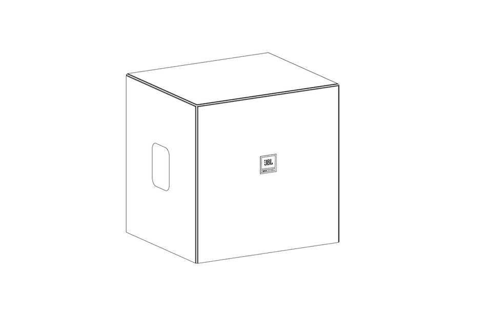 JBL SRX918S CVR Accessory Cover Kit for SRX918S