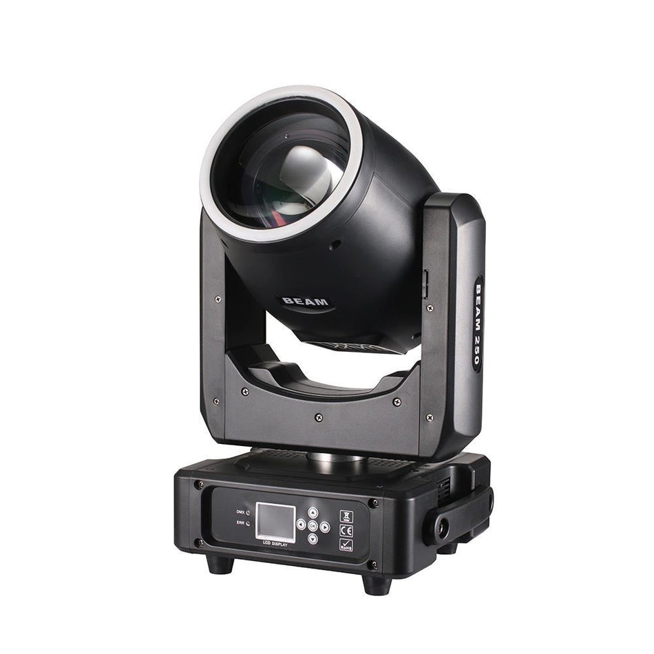 TEMPO Beam Halo 250 8R - Cabeza móvil Beam Halo 250 W 8R con DMX, doble prisma y enfoque electrónico