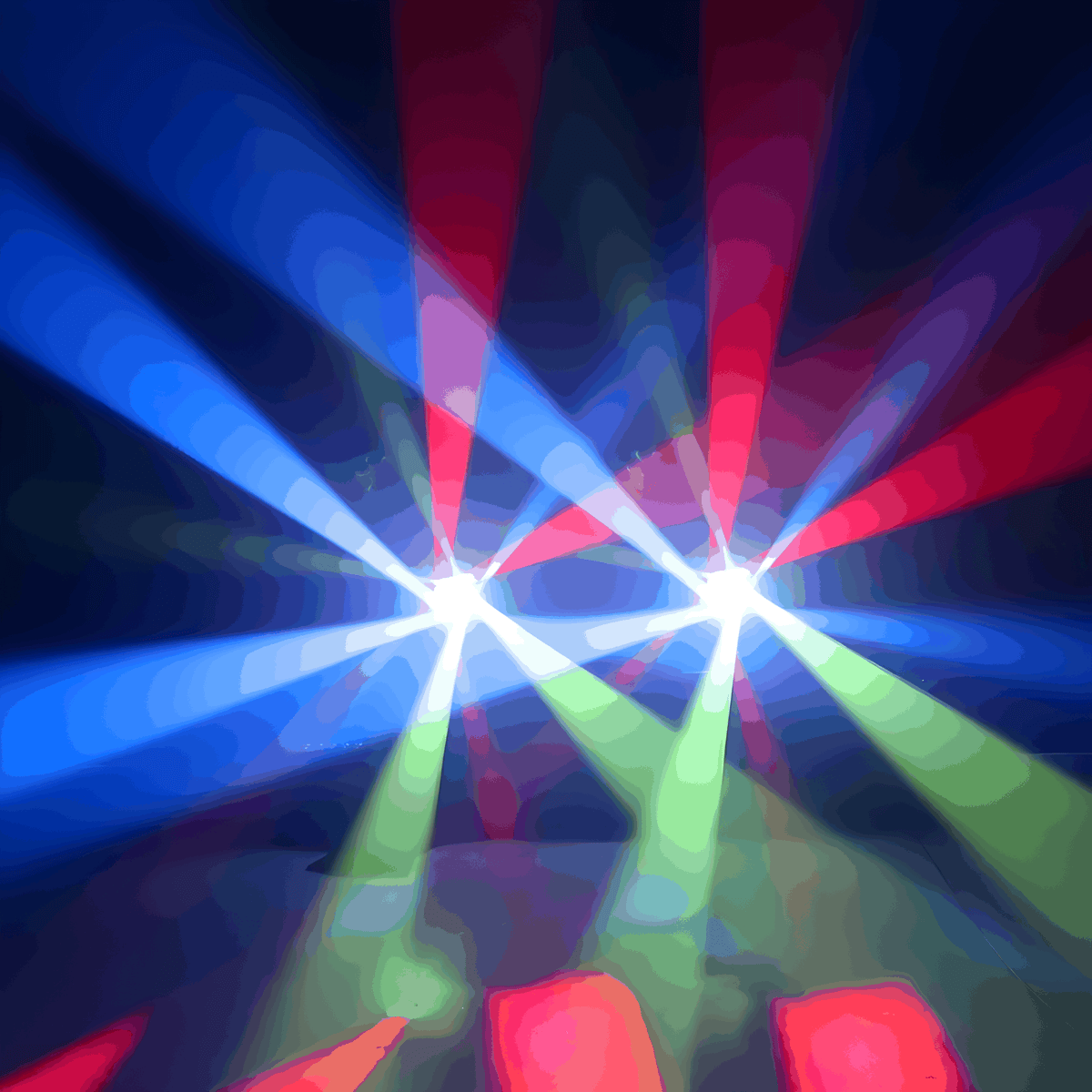 Cabeza móvil Beam & Wash LED 7x40W Zoom RGBW - Tempo Shop