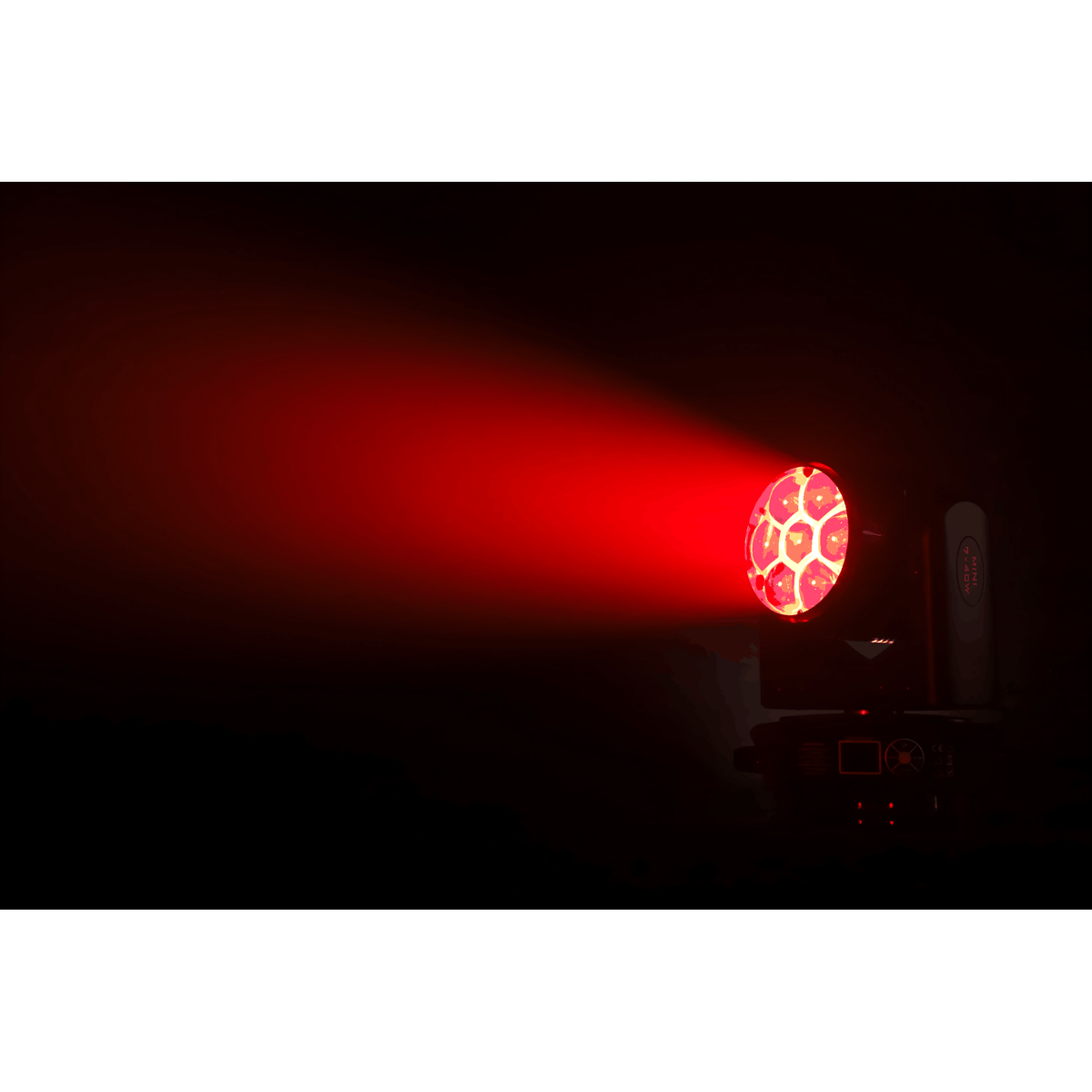 Cabeza móvil Beam & Wash LED 7x40W Zoom RGBW - Tempo Shop