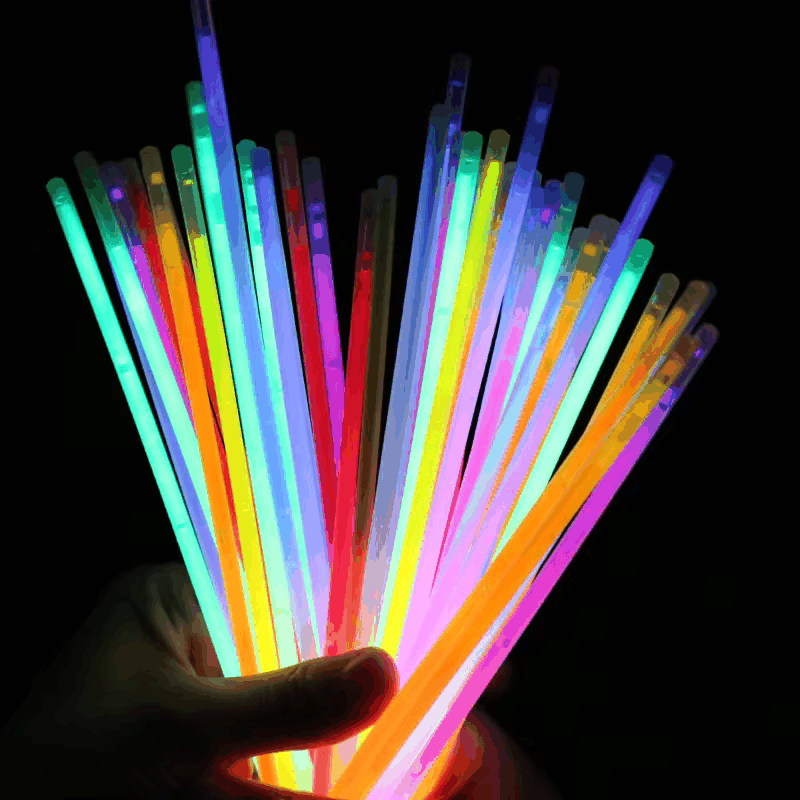 TEMPO Glow Stick 20 – Barras fluorescentes de 20 cm (100 unidades) - Tempo Shop