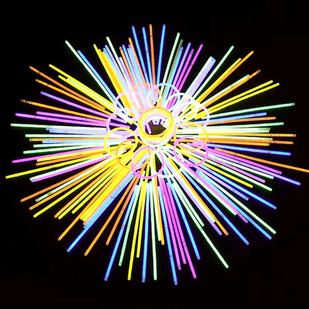 TEMPO Glow Stick 20 – Barras fluorescentes de 20 cm (100 unidades) - Tempo Shop