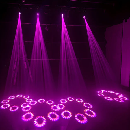 TEMPO PACK2B120LED - Pack 4x Beam & Spot LED 120W + Flightcase - Tempo Shop