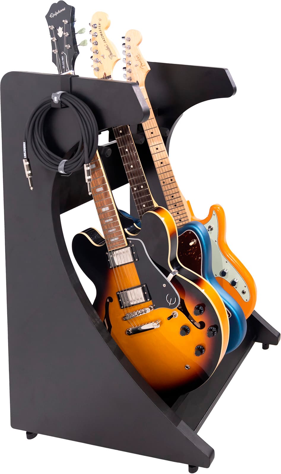 Gator Frameworks TGFGFW-ELITEGTR3RK-N - Elite 3 Guitar Rack Stand - Black