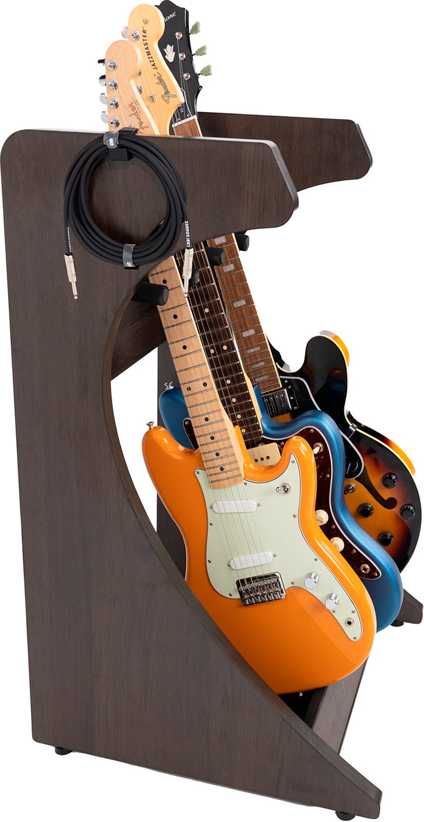 Gator Frameworks TGFGFW-ELITEGTR3RK-B - Elite 3 Guitar Rack Stand - Brown