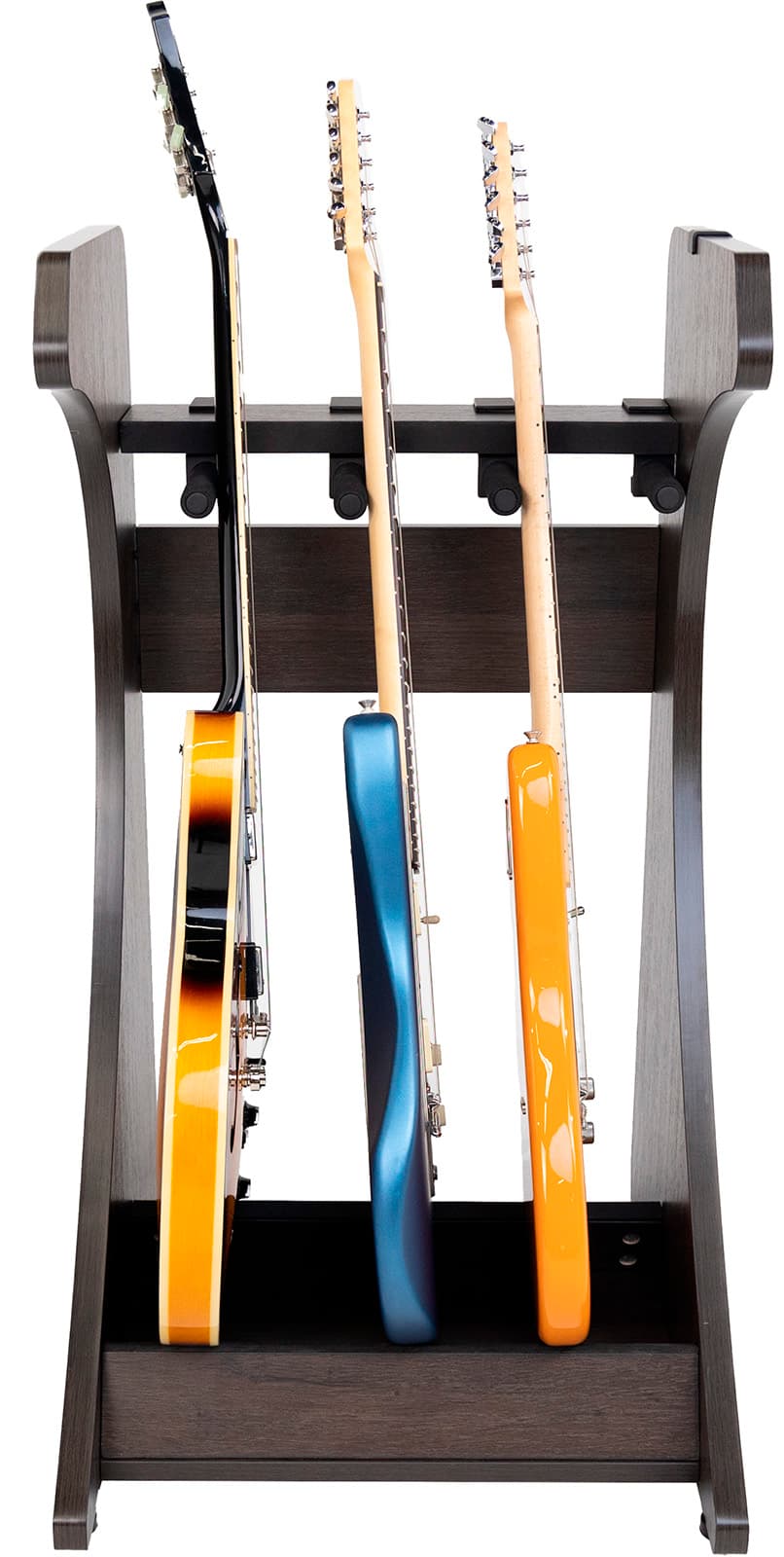 Gator Frameworks TGFGFW-ELITEGTR3RK-B - Elite 3 Guitar Rack Stand - Brown