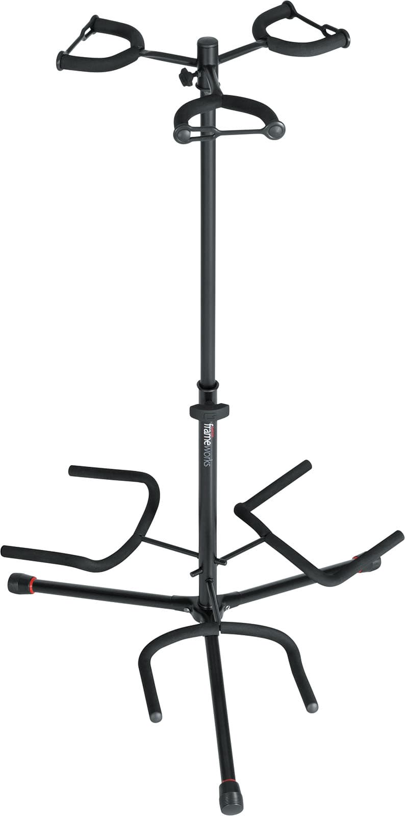 Gator Frameworks TGFGFW-GTR-3000 - Triple Guitar Stand with Rubber Protection
