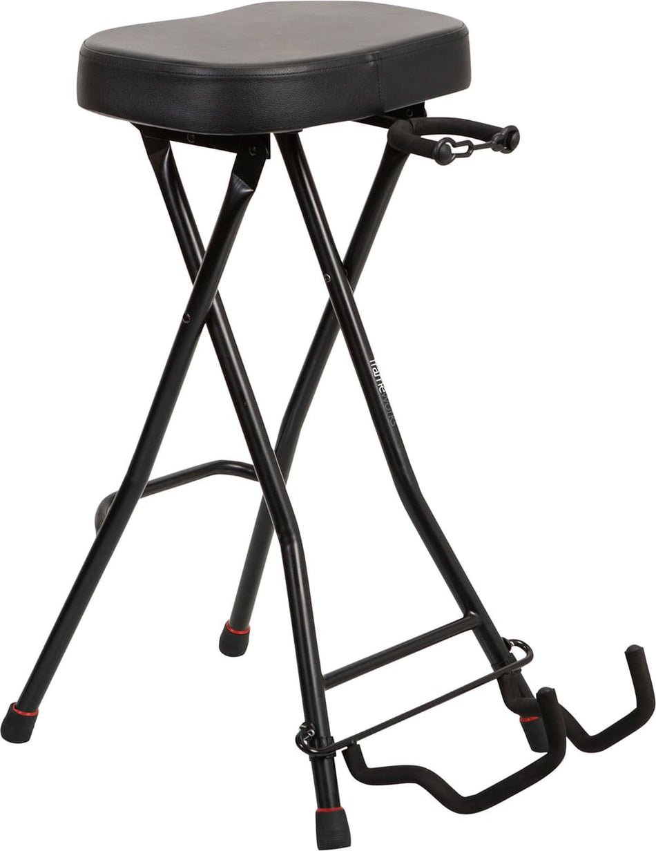 Gator Frameworks TGFGFW-GTRSTOOL - Stool with Guitar Stand