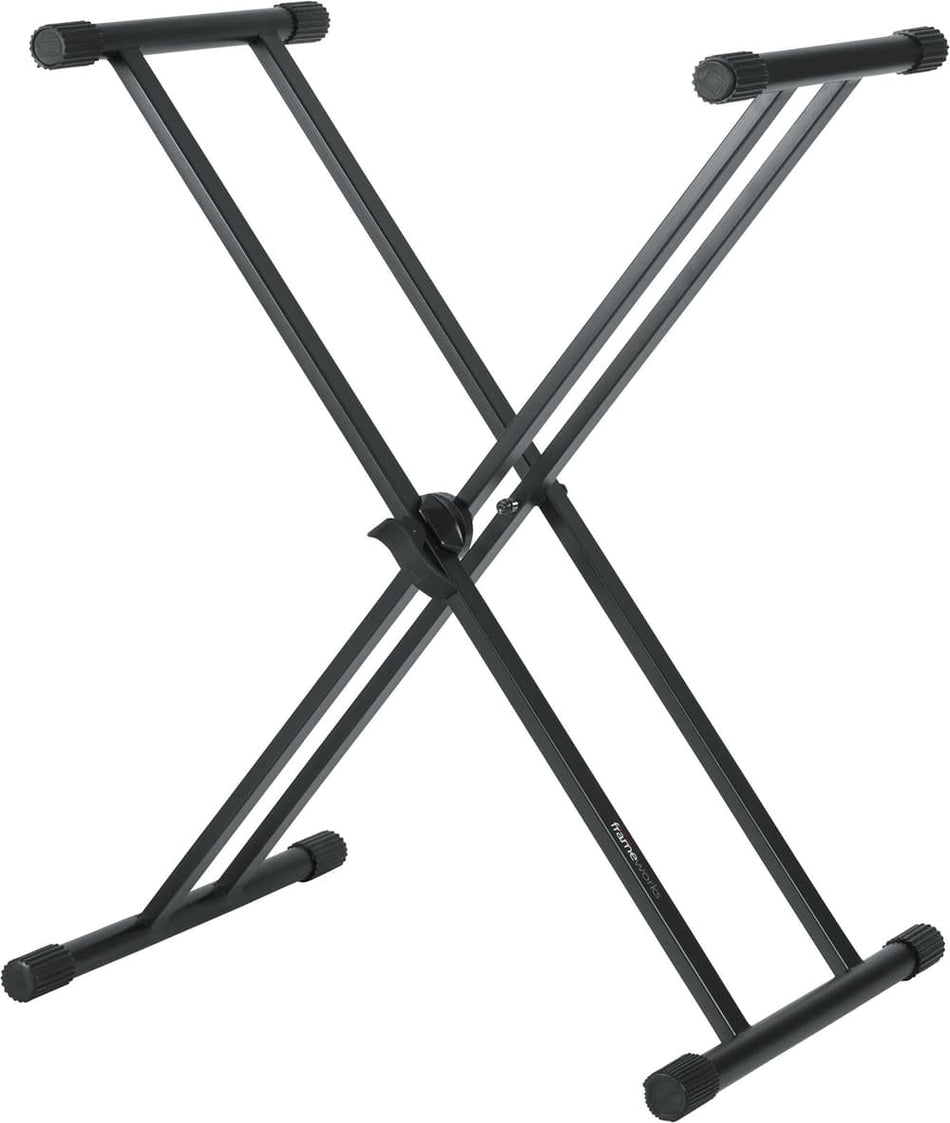 Gator Frameworks TGFGFW-KEY-2000X - Rugged X-Type Keyboard Stand with Rubber Feet