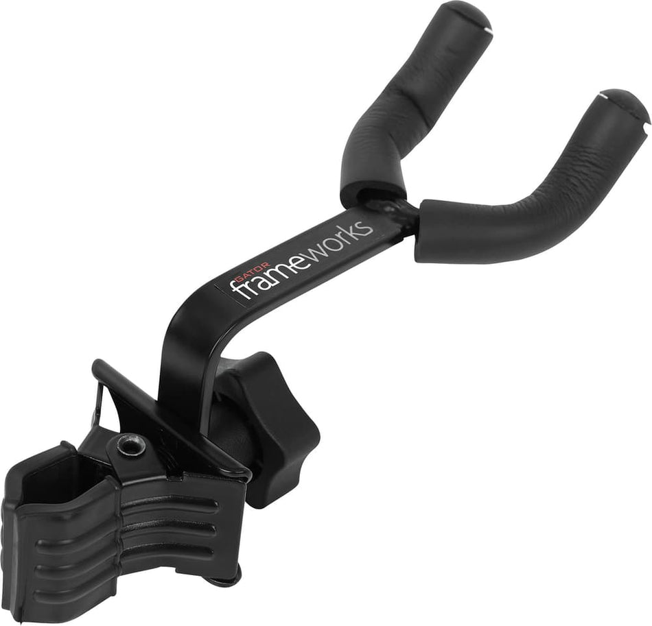 Gator Frameworks TGFGFW-MICUKE-HNGR - Clamp-on Mandolin/Ukulele Stand for Mic Stand