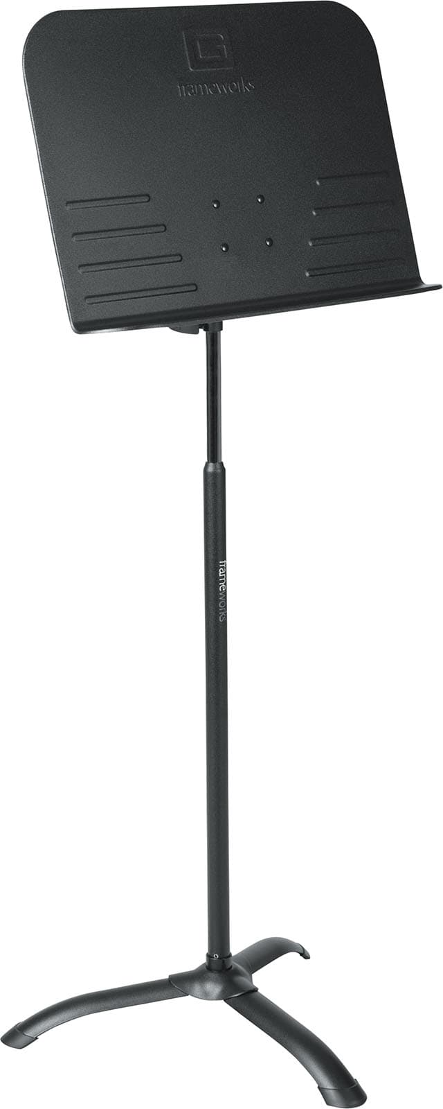 Gator Frameworks TGFGFW-MUS-1000 - Adjustable Friction Weighted Music Stand