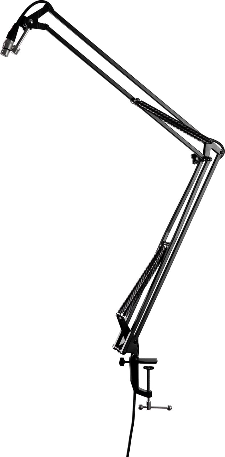 Gator Frameworks TGFGFWMICBCBM1000 - Microphone Stand with Clamp or Table Mount for Streaming/Podcasting