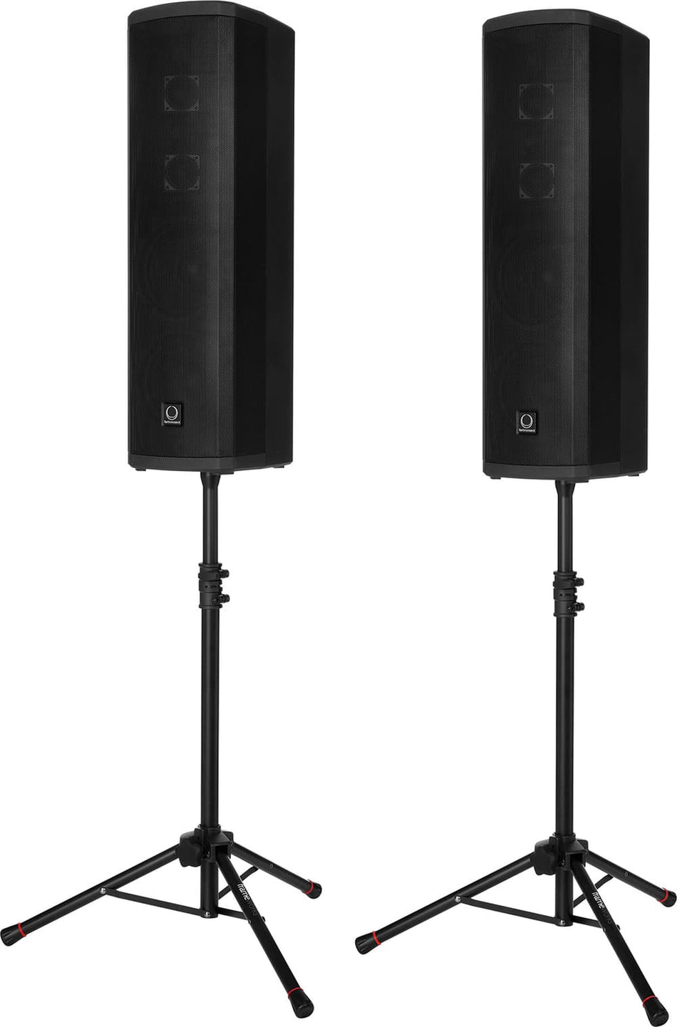 Gator Frameworks TGFGFWSPK0250SET - Set of 2 Mini Speaker Stands with Carrying Case