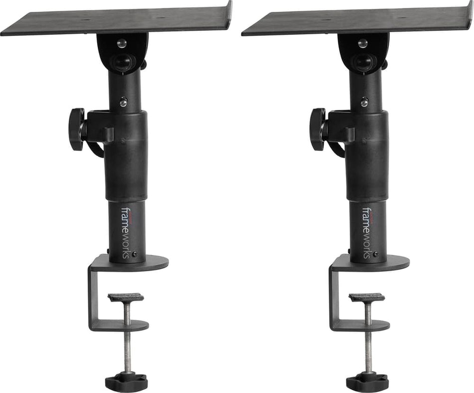 Gator Frameworks TGFGFWSPKSTMNDSKCMP - Desktop Monitor Mount with Clamp