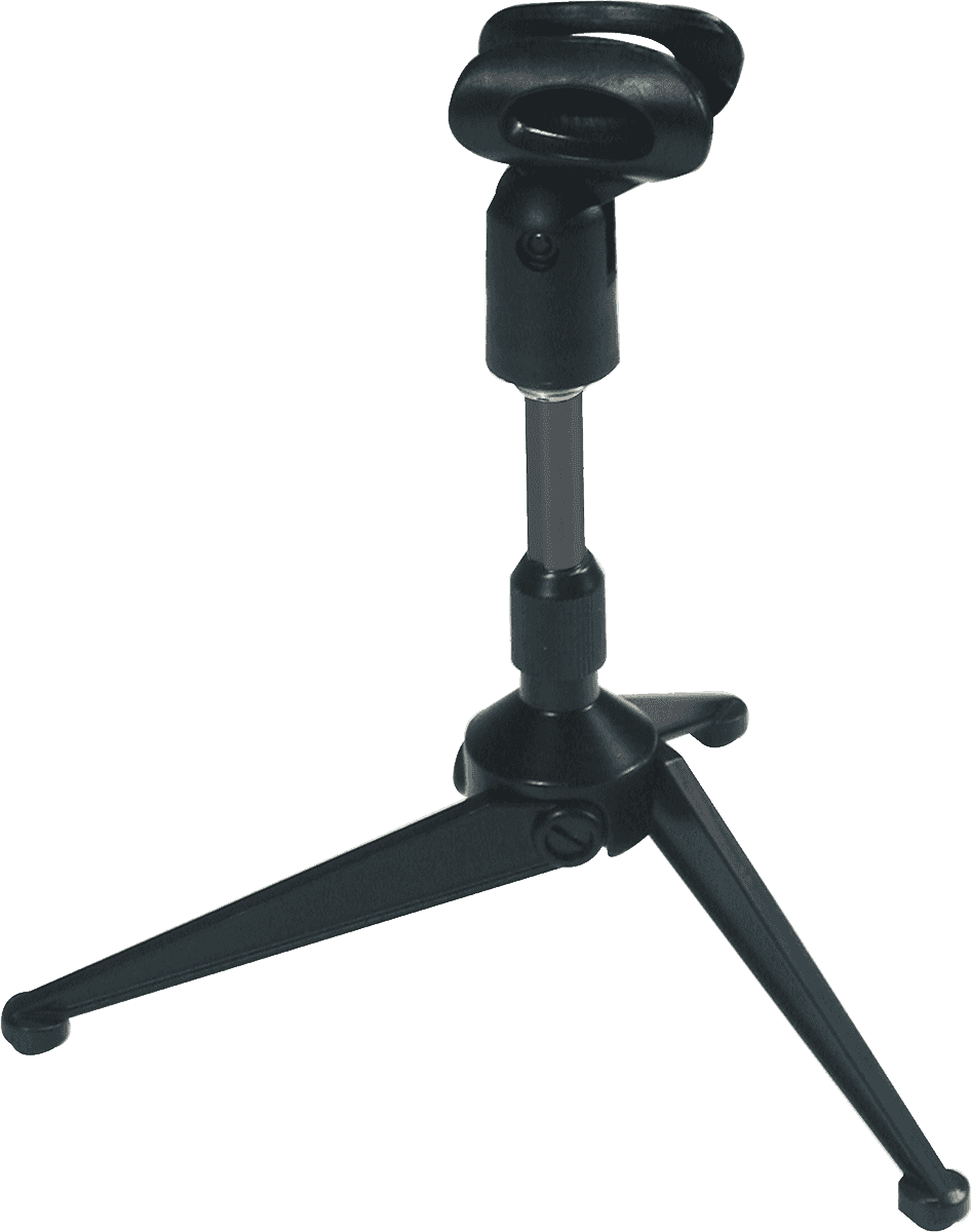 QUIK LOK TQAA188 - Desktop Tripod Microphone Stand with Clamp