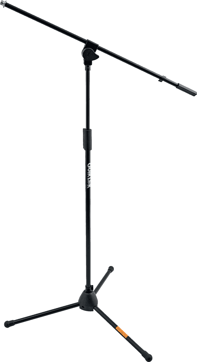 QUIK LOK TQAA302BK - MICROLITE 300 "In-Sync" FIXED BOOM MICROPHONE STAND - BLACK