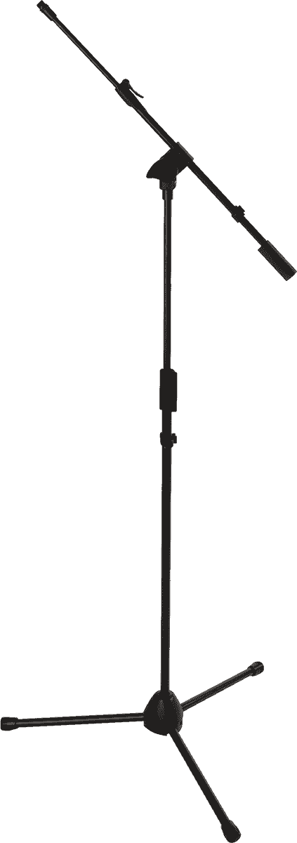 QUIK LOK TQAA304BK - MICROLITE 300 TELESCOPIC BOOM MICROPHONE STAND - BLACK