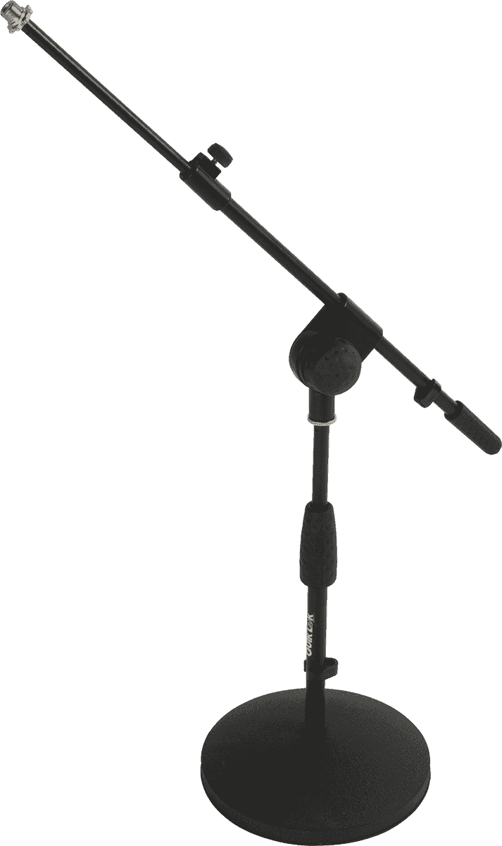 QUIK LOK TQAA495BK - 400 PERFORMER STRAIGHT MICROPHONE STAND / ROUND BASE