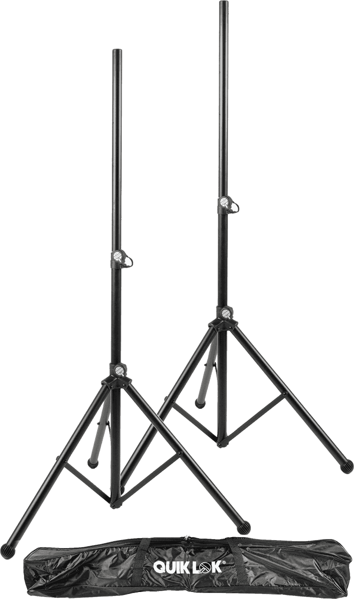 QUIK LOK TQAS171PAK - LIGHTWEIGHT SPEAKER STAND WITH CASE (Pair)