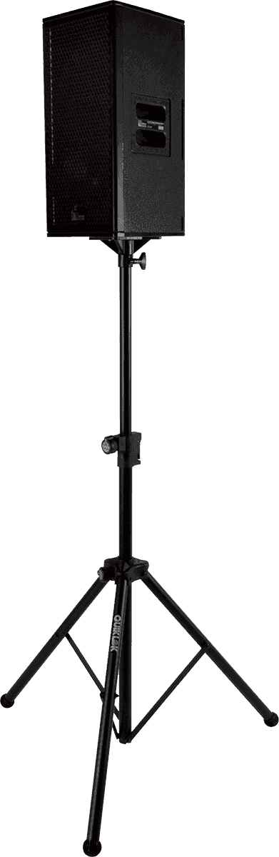 QUIK LOK TQASP282BK - SPEAKER TRIPOD STAND (Pair) / AIR DAMPING SYSTEM (98 - 152 cm) - BLACK