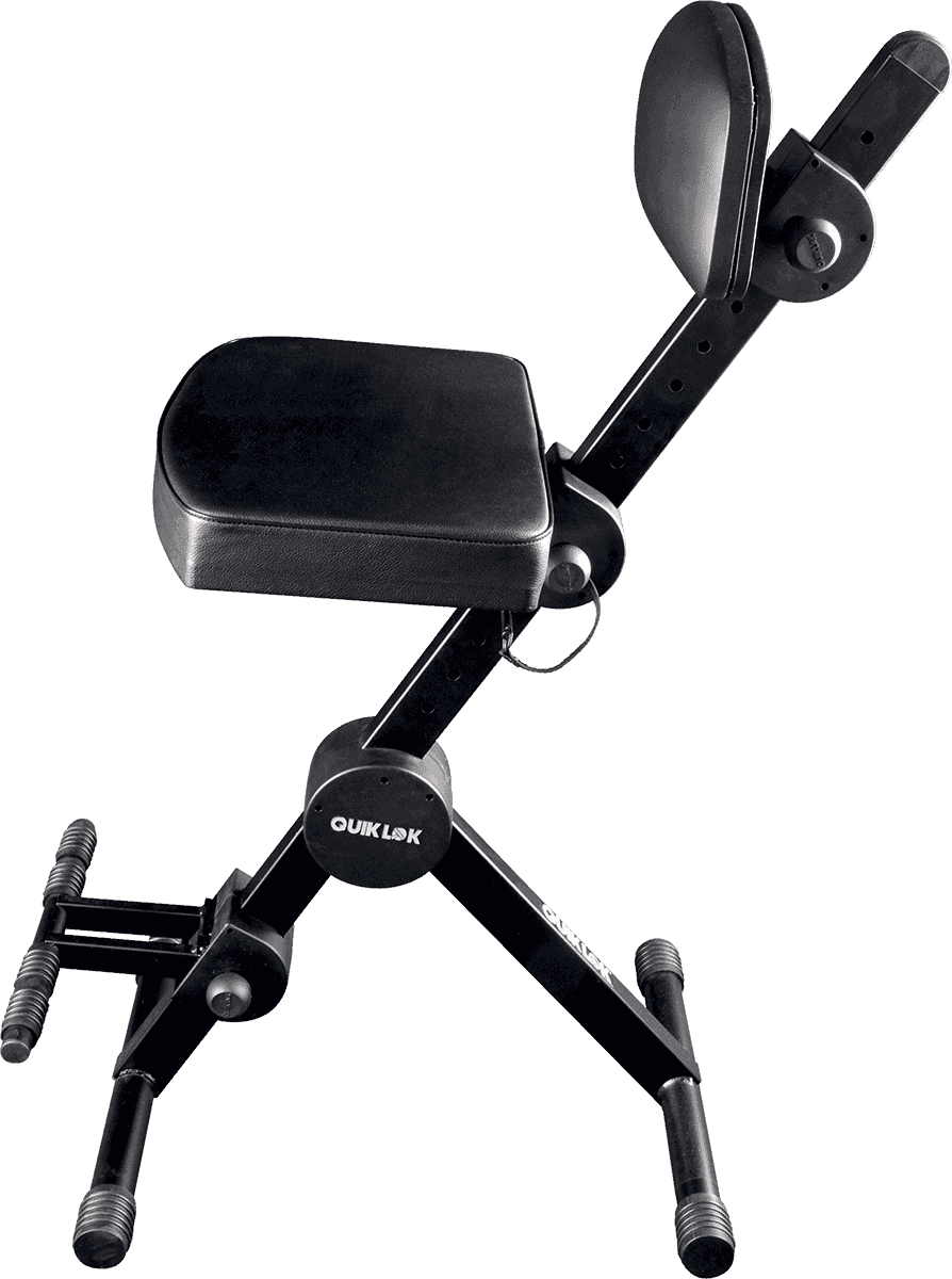 QUIK LOK TQMDX749 - MULTI-PURPOSE ADJUSTABLE SADDLE WITH BACKREST &amp; FOOTREST