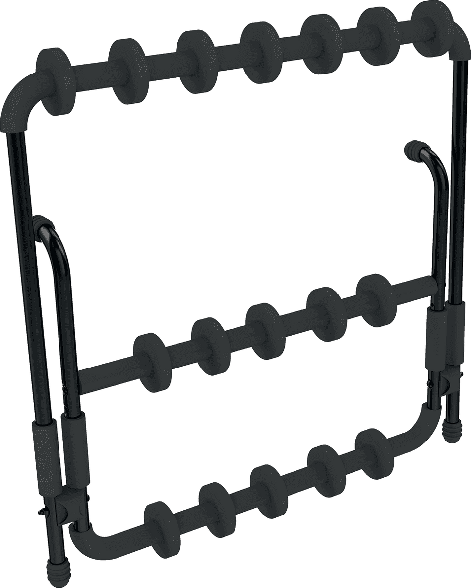 QUIK LOK TQMGS350-BB - 6-Piece Universal Guitar Stand