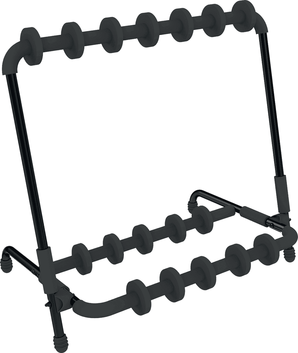 QUIK LOK TQMGS350-BB - 6-Piece Universal Guitar Stand