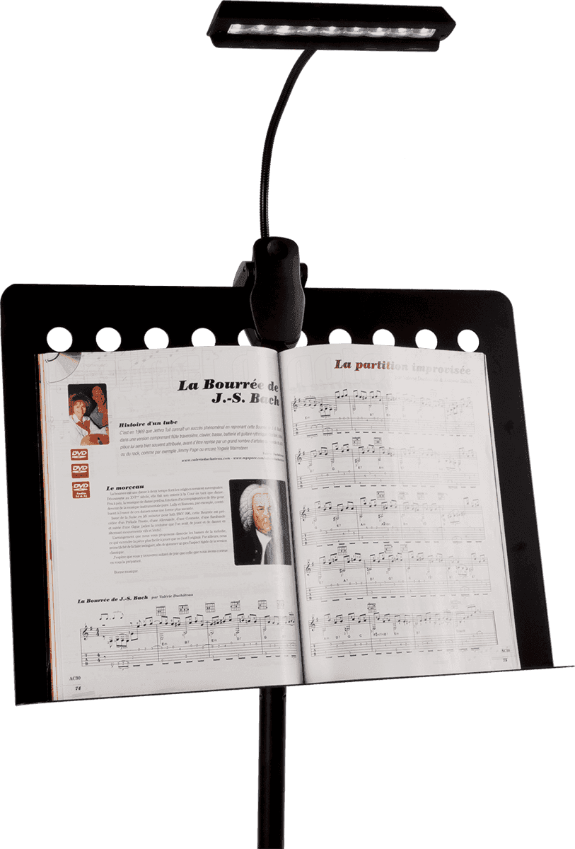 QUIK LOK TQMMS19LED - 10 LED Clamp-On Music Stand Lamp