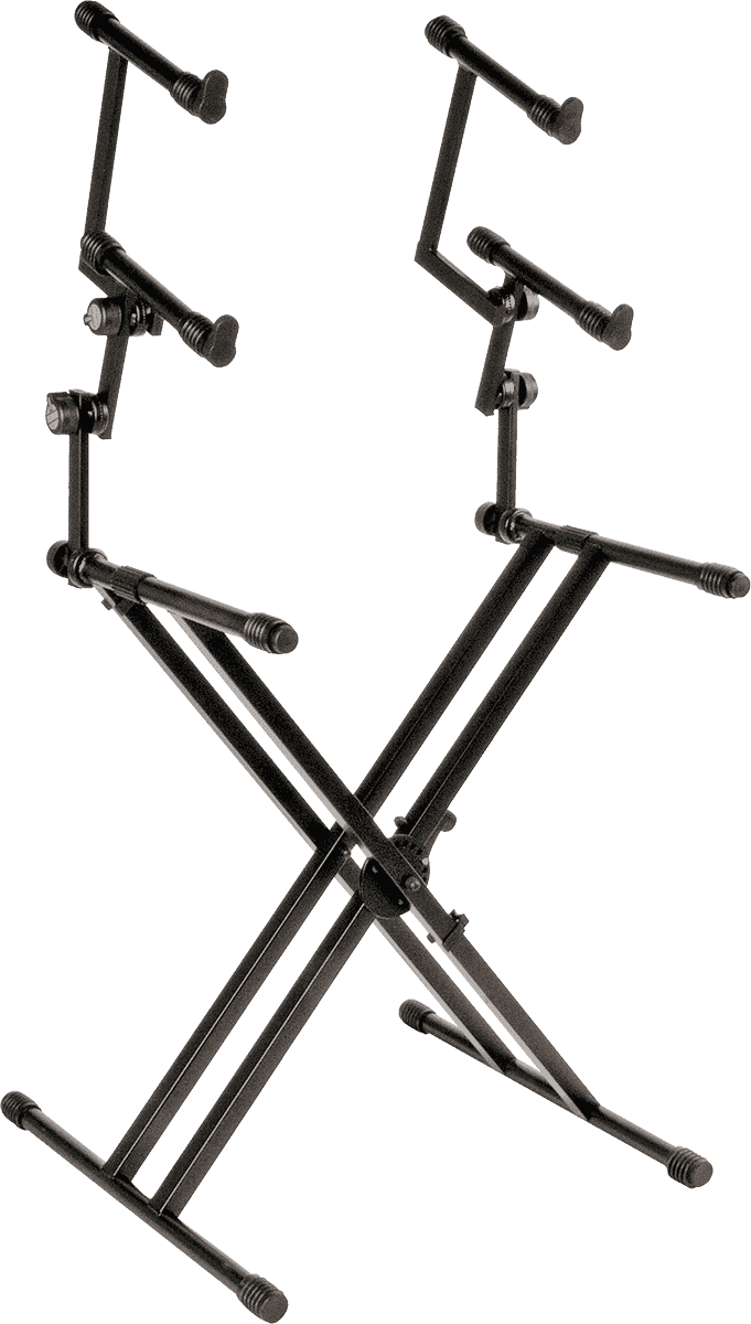 QUIK LOK TQMQL623 - QL623 KEYBOARD SUPPORT "X" FORMAT 3 LEVELS / DOUBLE PROFILE