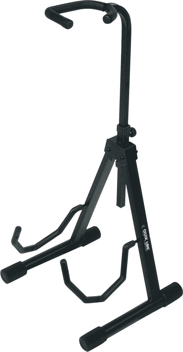 QUIK LOK TQMQL692 - UNIVERSAL GUITAR/BASS STAND (ADJUSTABLE HEIGHT)